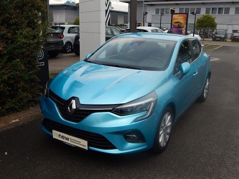 Blau Gebraucht 2021 Renault Clio V Intens Kleinwagen | 16.320 € (Fairer Preis) - Bild 1/4