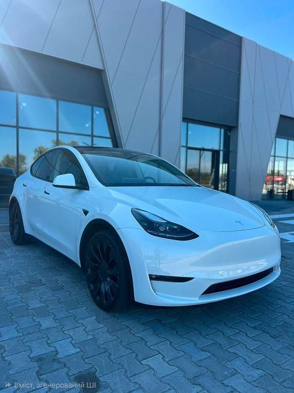 Weiß Gebraucht 2023 Tesla Model Y Performance SUV | 32.700 € - Bild 1/4