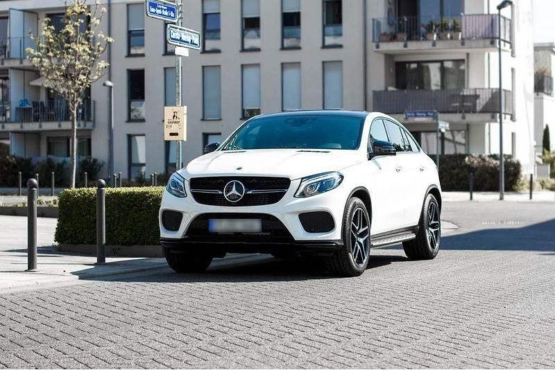 Gebraucht Mercedes GLE350 AMG line 258 PS (189 kW) 2017 Weiß Coupé
