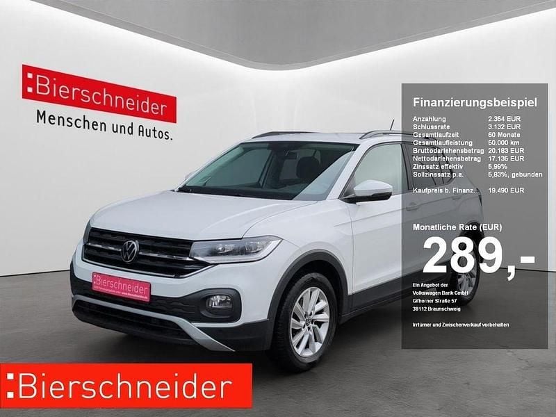 Weiss Gebraucht 2020 VW T-Cross Life SUV | 19.490 € (Fairer Preis) - Bild 1/2