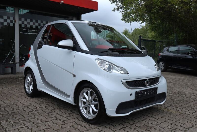 Weiß Gebraucht 2015 Smart ForTwo Cabrio Cabrio | 7.300 € (Superpreis) - Bild 1/4