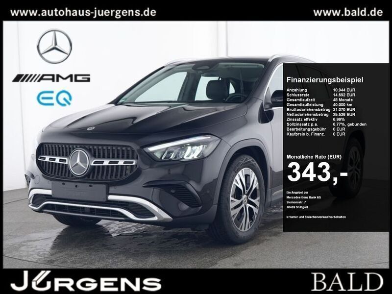 Schwarz nachtschwarz Gebraucht 2024 Mercedes GLA180 Progressive SUV | 36.840 € (Fairer Preis) - Bild 1/4