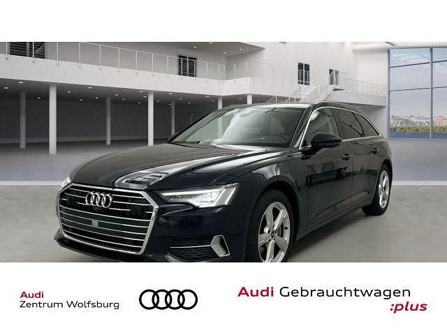 Firmamentblau metallic Gebraucht 2021 Audi A6 Ambiente Kombi | 32.990 € (Superpreis) - Bild 1/4