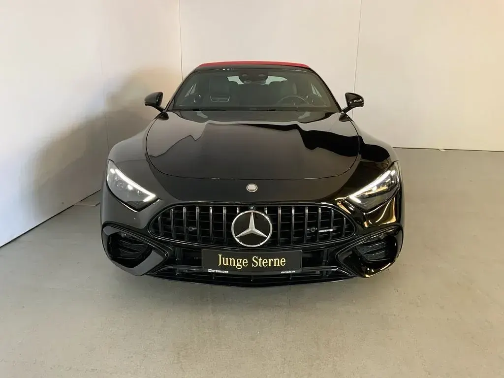 Gebraucht Mercedes SL43 AMG Style 381 PS (280 kW) 2025 Metalliclack obsidianschwarz Cabrio