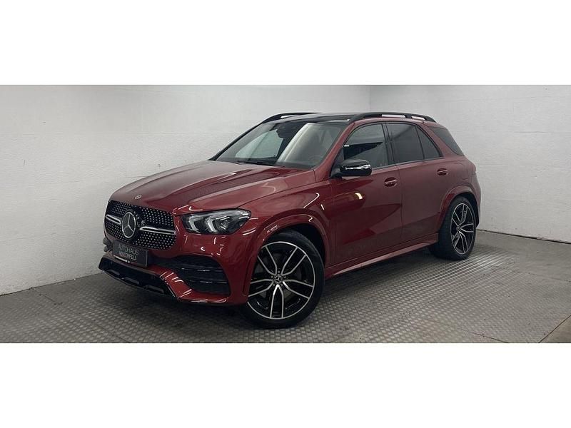 Hyazinthrot (metallic) Gebraucht 2022 Mercedes GLE350 AMG SUV | 63.800 € (Fairer Preis) - Bild 1/4