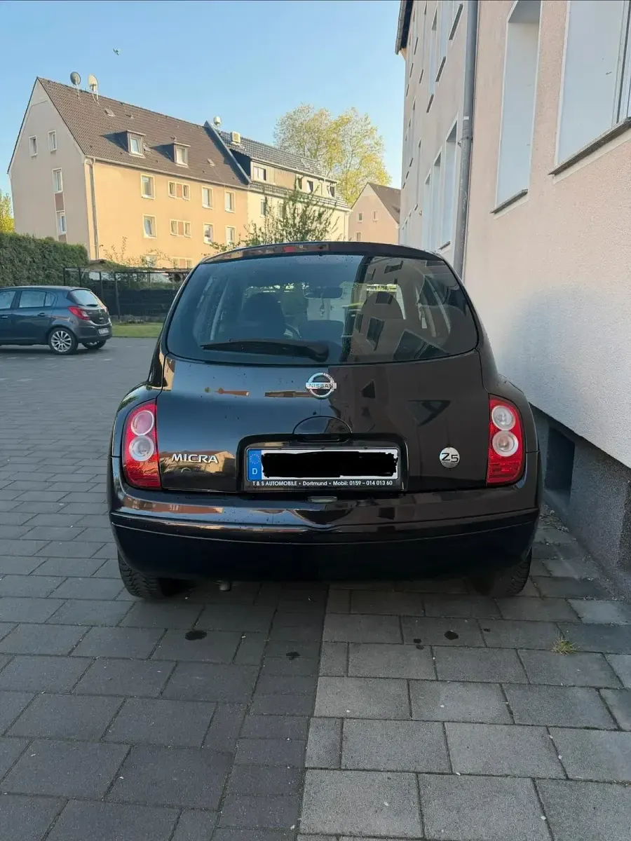 Gebraucht Nissan Micra 68 PS (50 kW) 2009 Schwarz Limousine