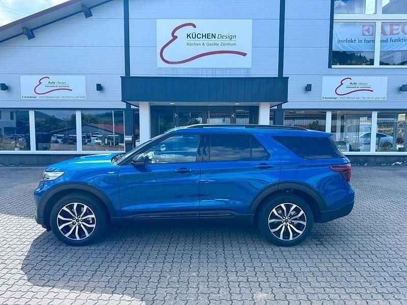 Blau Gebraucht 2023 Ford Explorer ST-Line SUV | 61.640 € (Fairer Preis) - Bild 1/4