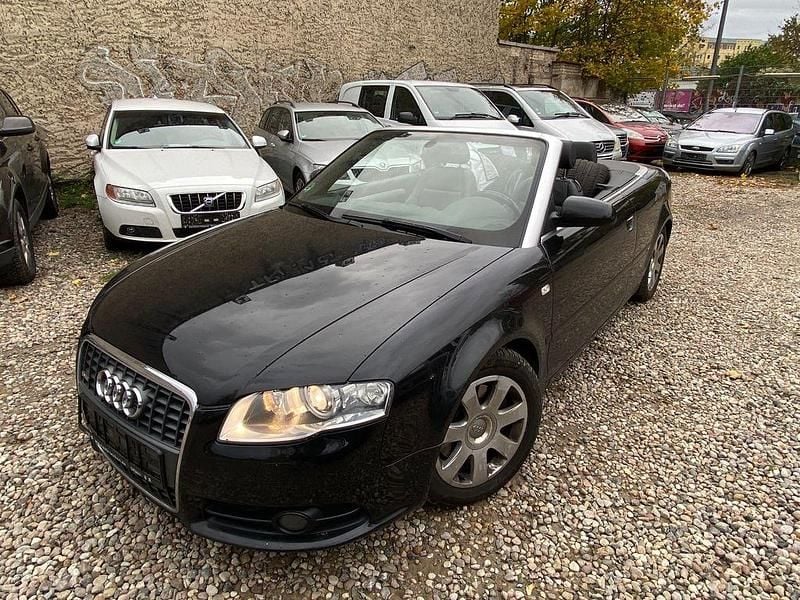 Schwarz Gebraucht 2008 Audi A4 Cabriolet Exclusive Cabrio | 6.450 € (Guter Preis) - Bild 1/4