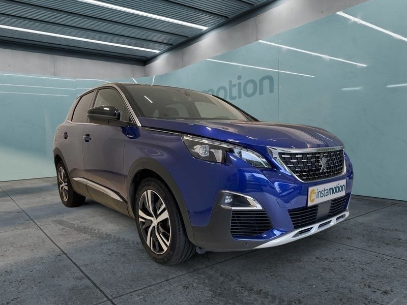 Blau Gebraucht 2020 Peugeot 3008 SUV | 29.450 € (Teuer) - Bild 1/4