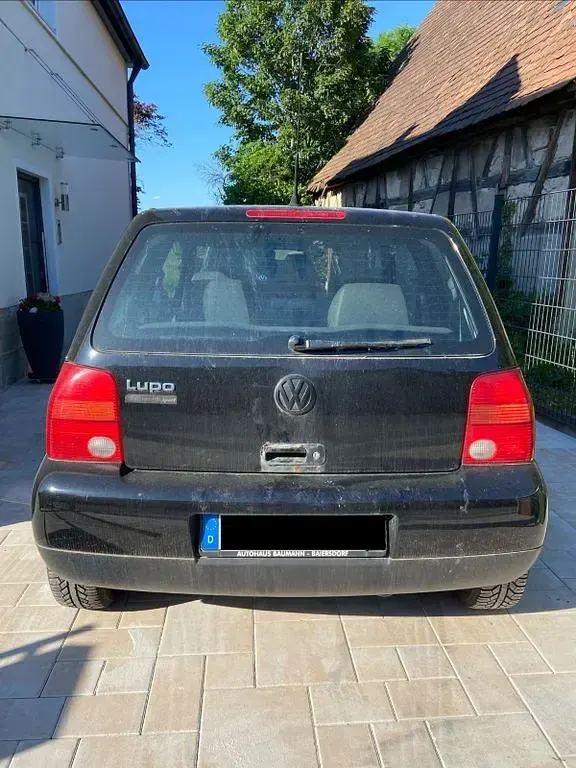 Gebraucht VW Lupo 50 PS (36 kW) 1999 Schwarz Kleinwagen