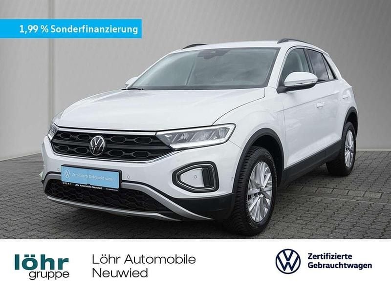 Pure white Gebraucht 2024 VW T-Roc Life SUV | 22.980 € (Fairer Preis) - Bild 1/3