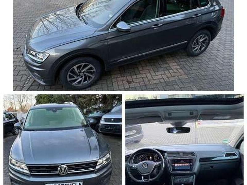 Indiumgrau Gebraucht 2017 VW Tiguan Sound SUV | 23.989 € (Fairer Preis) - Bild 1/4
