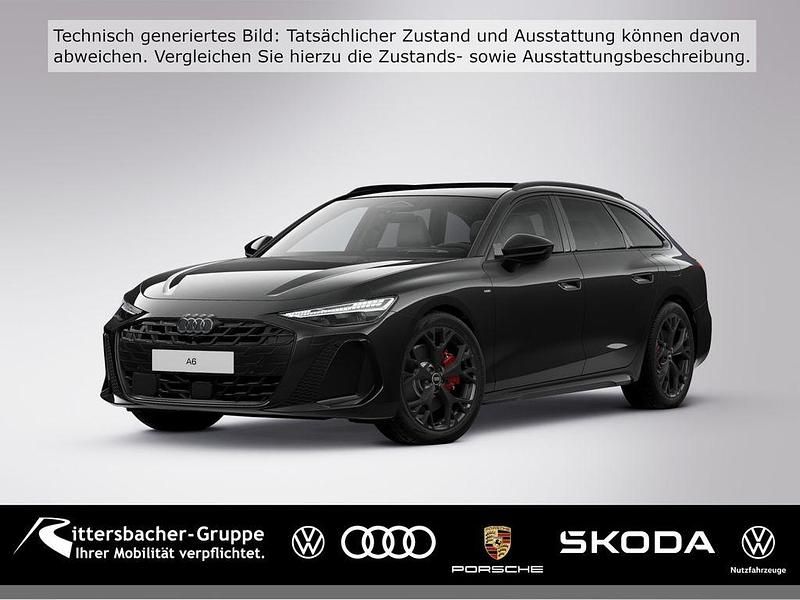 Neu Audi A6 Sport 367 PS (269 kW) 2025 Schwarz Kombi