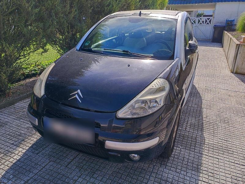 Schwarz Gebraucht 2007 Citroën C3 Pluriel Cabrio | 2.499 € (Etwas zu teuer) - Bild 1/4