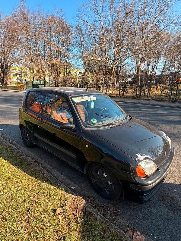 Gebraucht Fiat Seicento 54 PS (39 kW) 2003 Schwarz Kleinwagen
