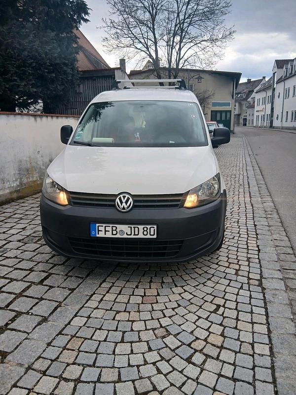 Gebraucht VW Caddy 75 PS (55 kW) 2014 Weiß Van / Kleinbus