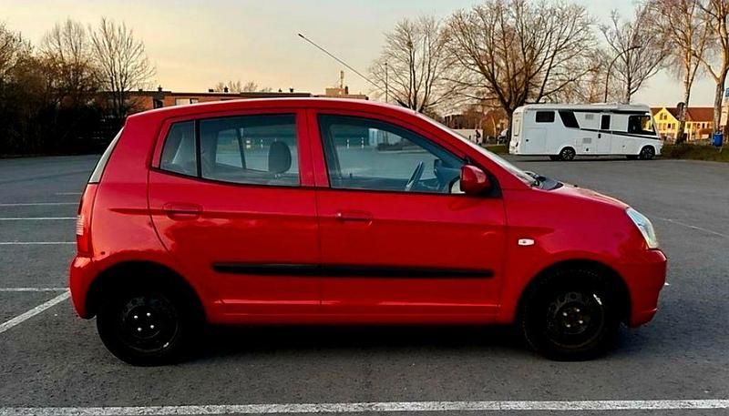 Gebraucht Kia Picanto 65 PS (47 kW) 2007 Rot Kleinwagen