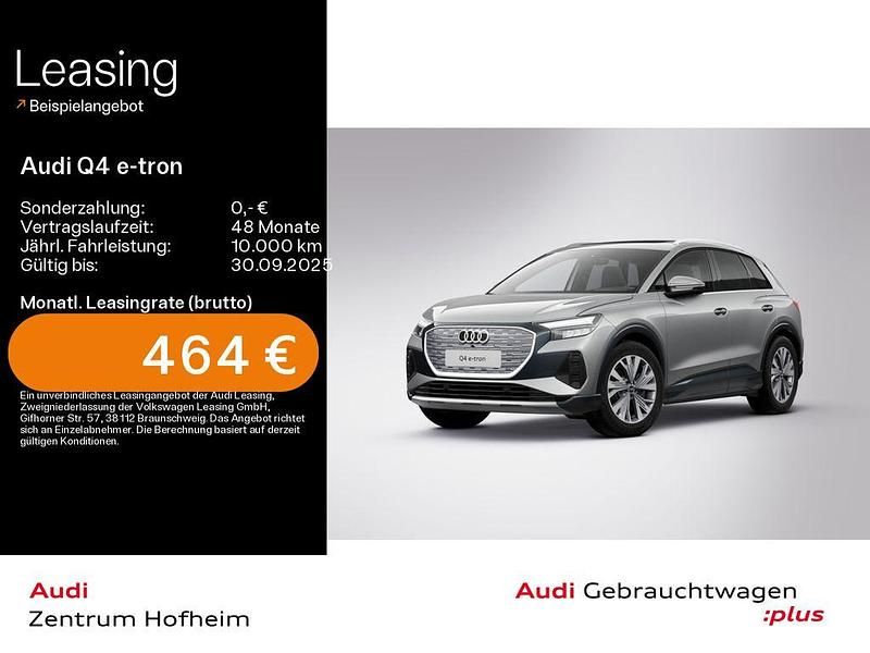 Taifungrau metallic Gebraucht 2025 Audi Q4 e-tron S-Line SUV | 49.990 € (Superpreis) - Bild 1/3