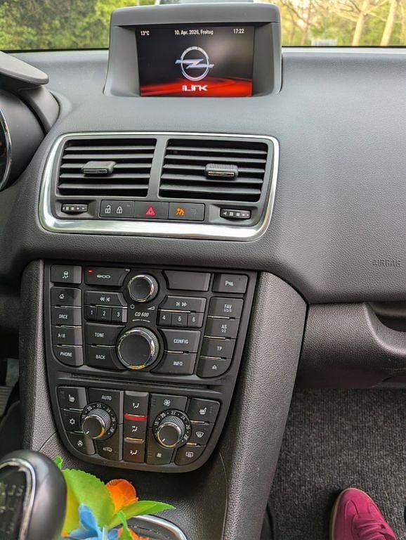 Gebraucht Opel Meriva Edition 95 PS (69 kW) 2015 Blau Van / Kleinbus