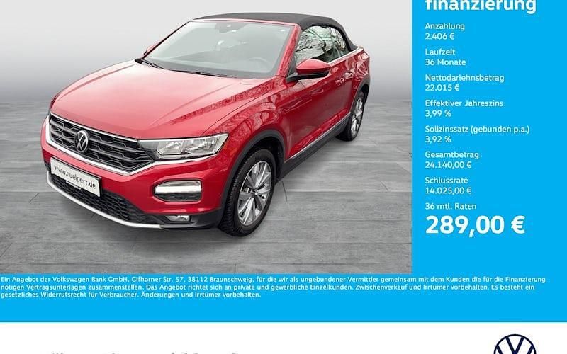 Gebraucht VW T-Roc Style 150 PS (110 kW) 2022 Rot SUV