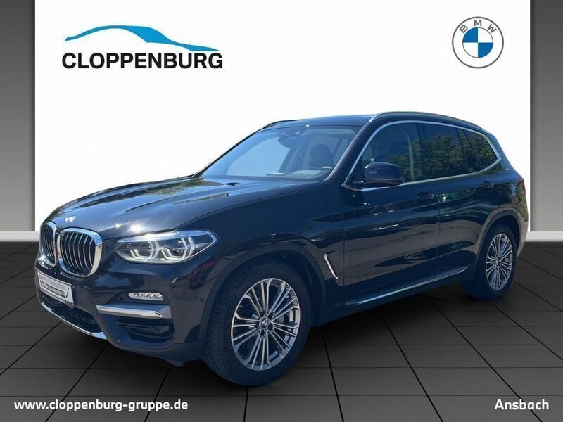 Schwarz Gebraucht 2019 BMW X3 Luxury Line SUV | 35.945 € (Guter Preis) - Bild 1/4