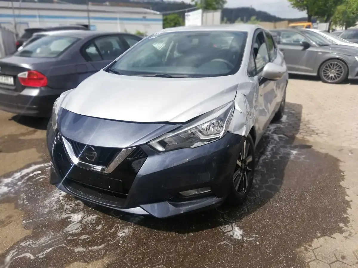 Gebraucht Nissan Micra 101 PS (74 kW) 2019 Grau Kleinwagen