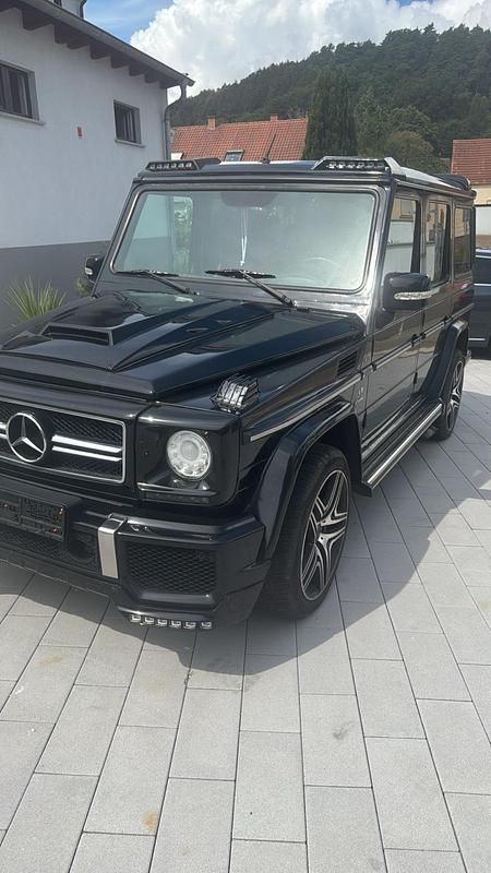 Schwarz Gebraucht 2000 Mercedes G500 AMG SUV | 22.500 € - Bild 1/4