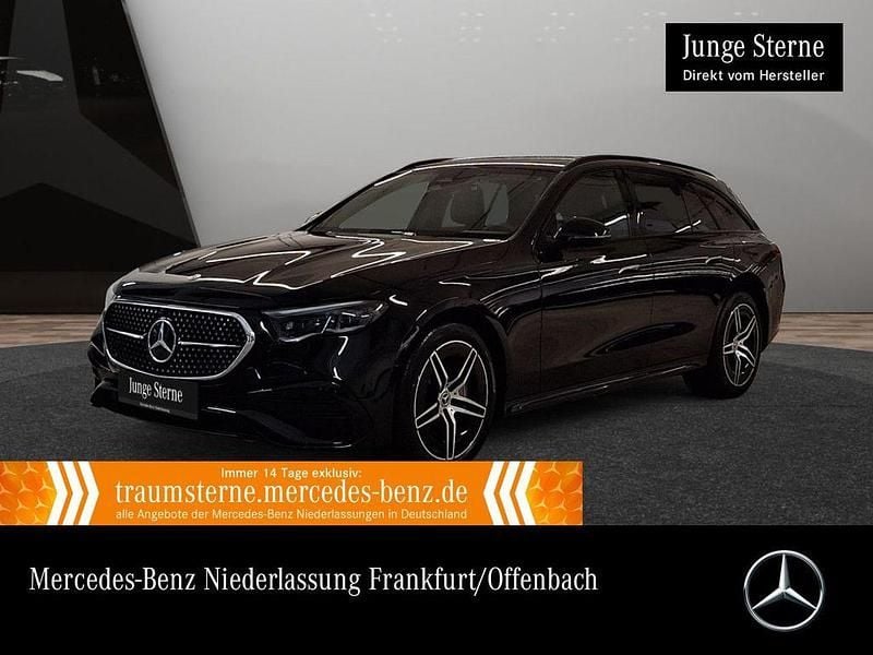 Obsidianschwarz Gebraucht 2024 Mercedes E300 AMG Kombi | 56.990 € (Fairer Preis) - Bild 1/3