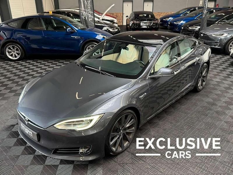 Midnight silver metallic Gebraucht 2018 Tesla Model S Limousine | 32.750 € (Etwas zu teuer) - Bild 1/4
