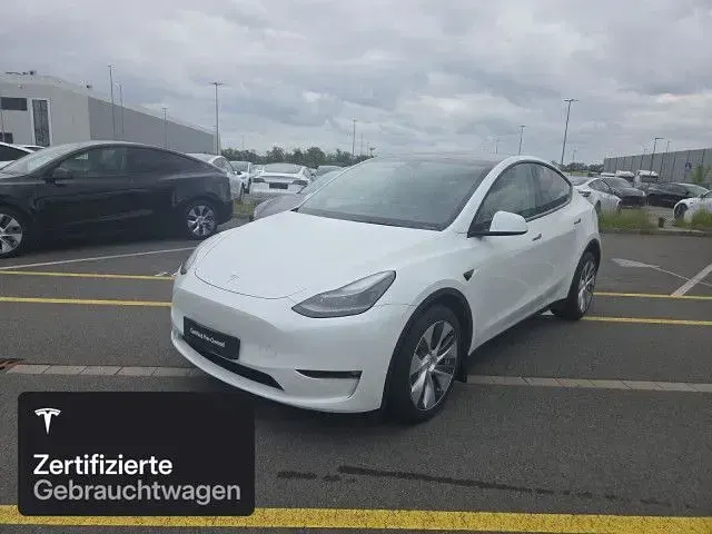 Gebraucht Tesla Model Y Long Range AWD 258 kW (351 PS) 2023 Weiß SUV