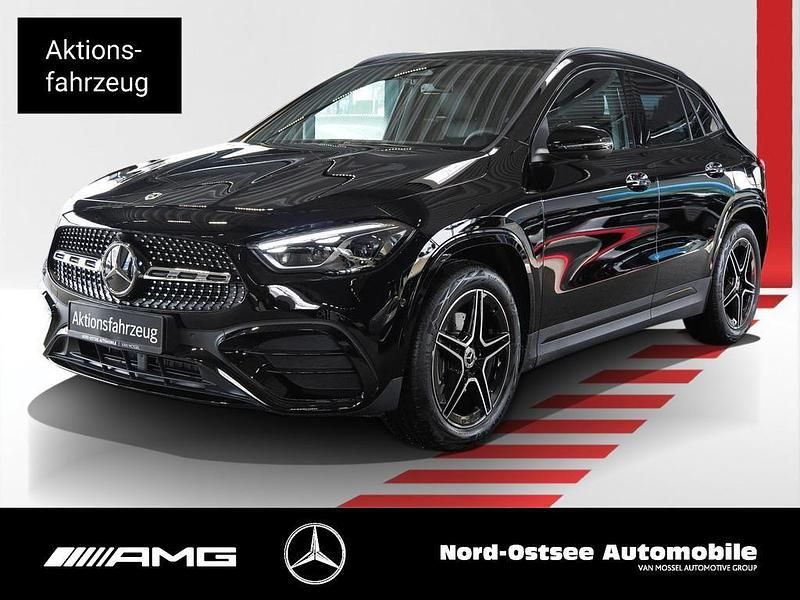 Unilack nachtschwarz Gebraucht 2025 Mercedes GLA200 AMG SUV | 49.398 € - Bild 1/4