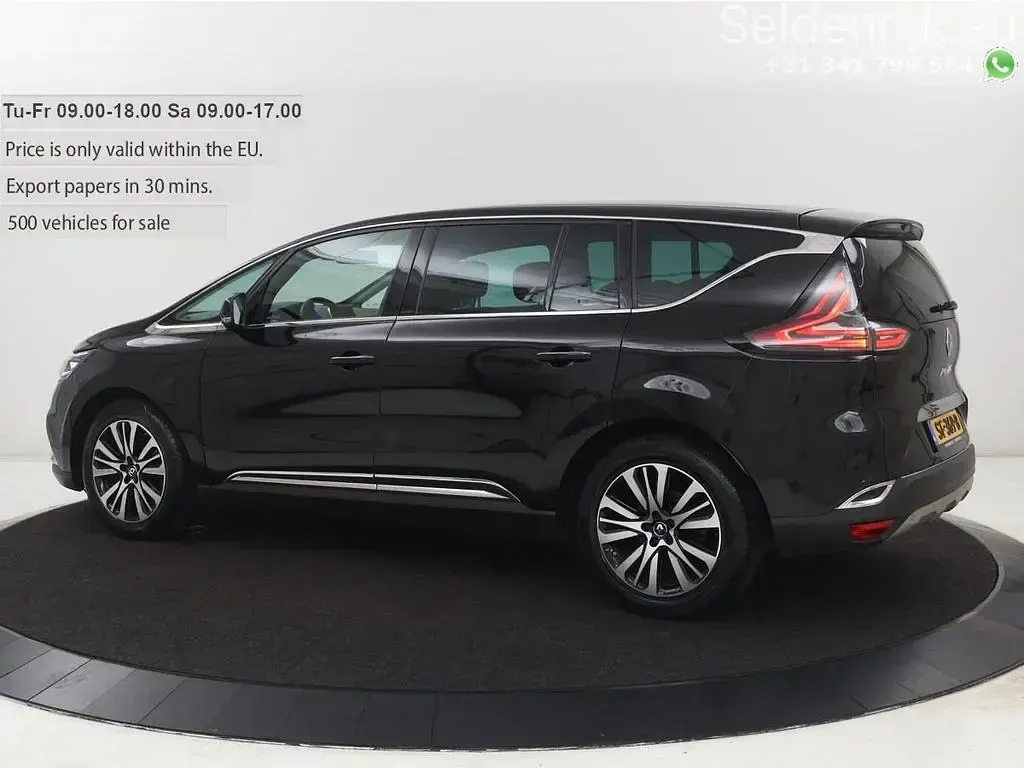 Occasion Renault Espace Initiale Paris 200 ch (147 kW) 2015 Noir Monospace