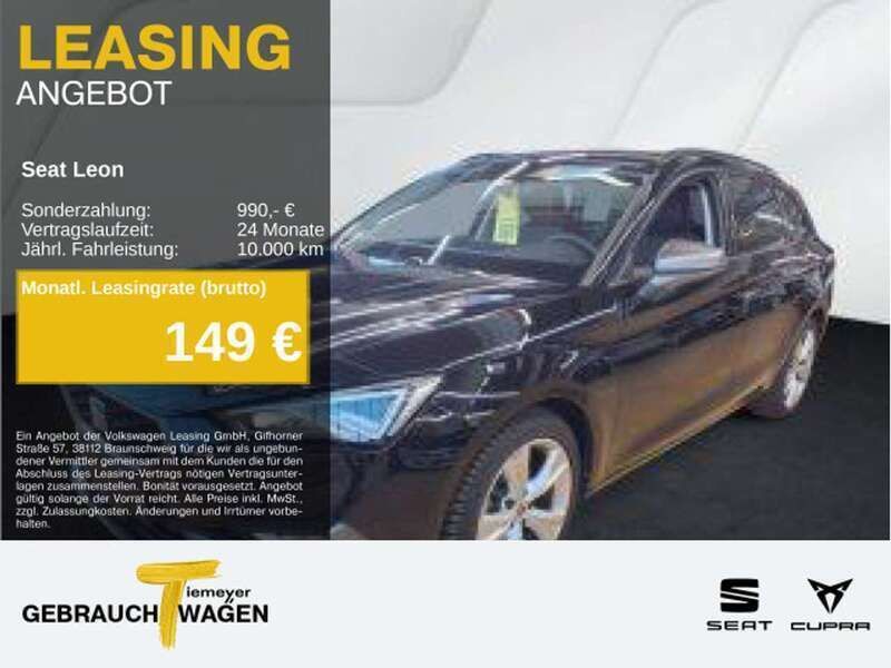 Schwarz Gebraucht 2024 Seat Leon FR Kombi | 26.590 € (Guter Preis) - Bild 1/2