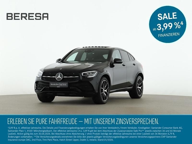 Gebraucht Mercedes GLC400d AMG 330 PS (242 kW) 2022 Schwarz Coupé