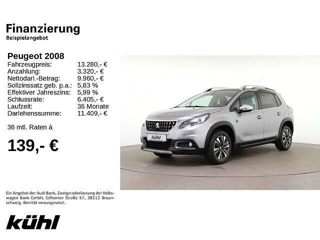 Gebraucht Peugeot 2008 Crossway 110 PS (80 kW) 2018 Grau SUV