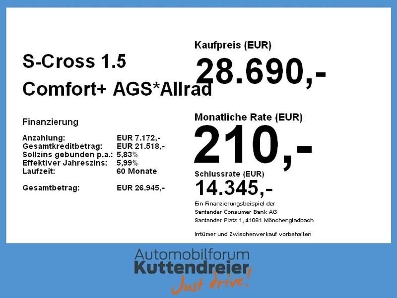 Weiß Neu 2025 Suzuki SX4 S-Cross Comfort+ SUV | 28.690 € (Fairer Preis) - Bild 1/1