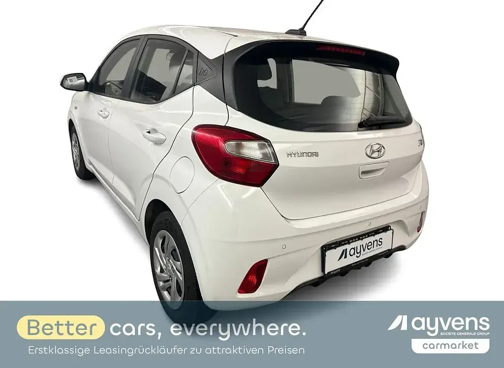 Gebraucht Hyundai i10 Select 67 PS (49 kW) 2022 Weiß Kleinwagen