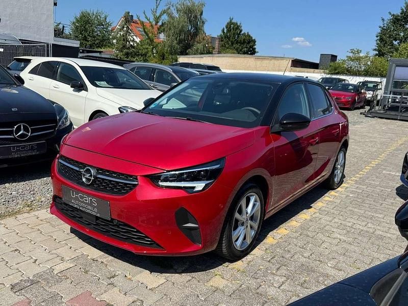 Rot Gebraucht 2023 Opel Corsa Elegance Kleinwagen | 15.500 € (Superpreis) - Bild 1/4