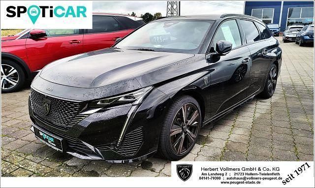 Schwarz Gebraucht 2022 Peugeot 308 SW GT Kombi | 28.850 € - Bild 1/4