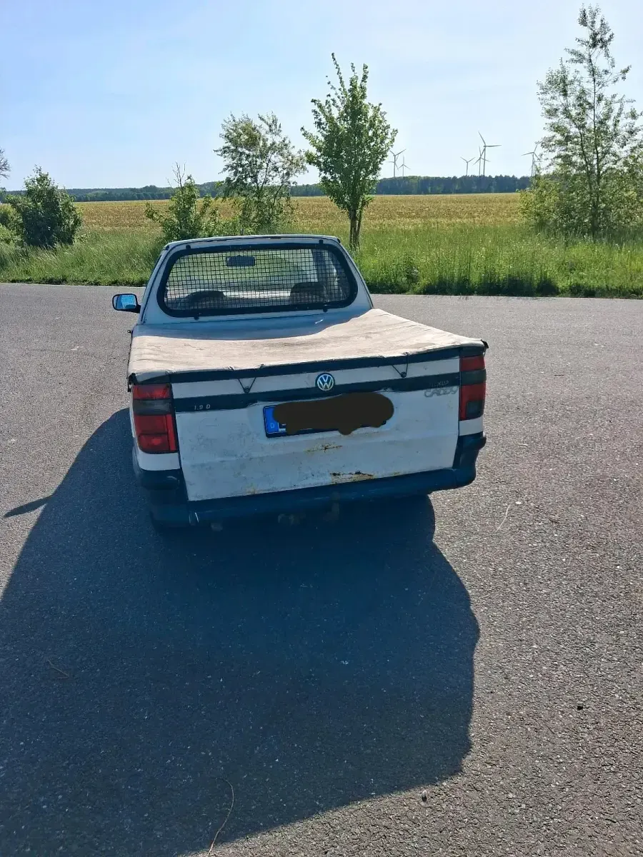 Gebraucht VW Caddy 64 PS (47 kW) 1999 Weiß Van / Kleinbus