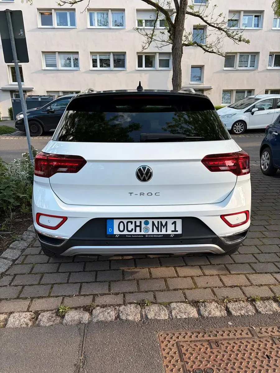 Gebraucht VW T-Roc 150 PS (110 kW) 2022 Weiß SUV