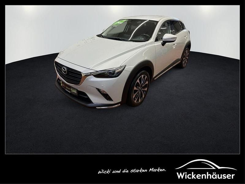 Weiß Gebraucht 2019 Mazda CX-3 Sports-Line SUV | 15.990 € (Fairer Preis) - Bild 1/4