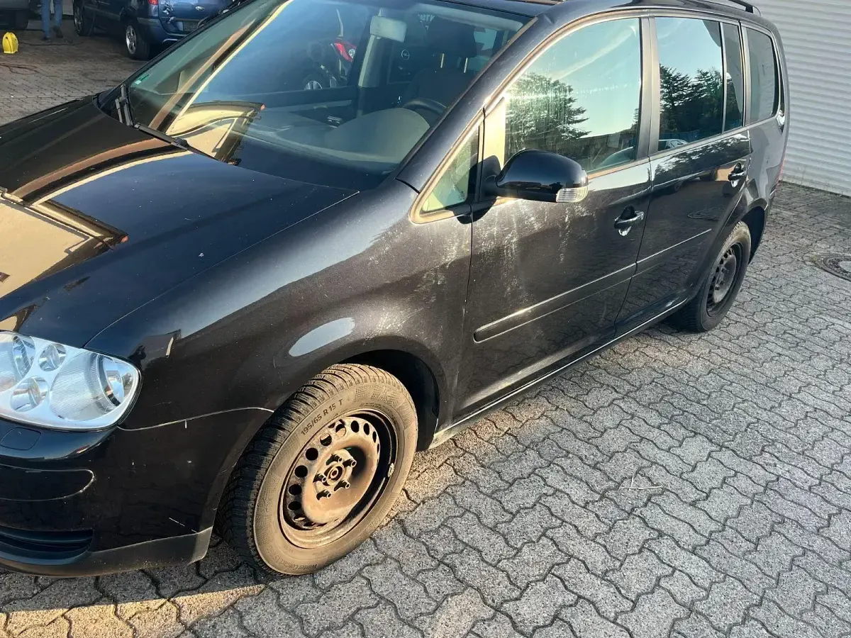 Gebraucht VW Touran Goal 105 PS (77 kW) 2006 Schwarz Van / Kleinbus