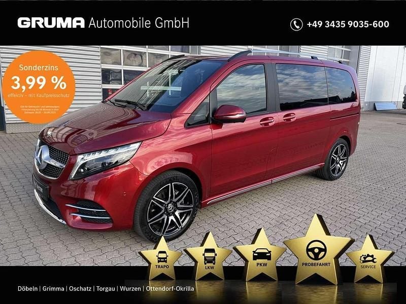 Hyazinthrot Gebraucht 2024 Mercedes V300 AMG Van / Kleinbus | 71.980 € (Etwas zu teuer) - Bild 1/4