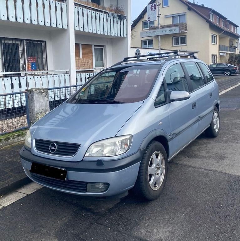 Gebraucht Opel Zafira Elegance 125 PS (91 kW) 2000 Grau Van / Kleinbus