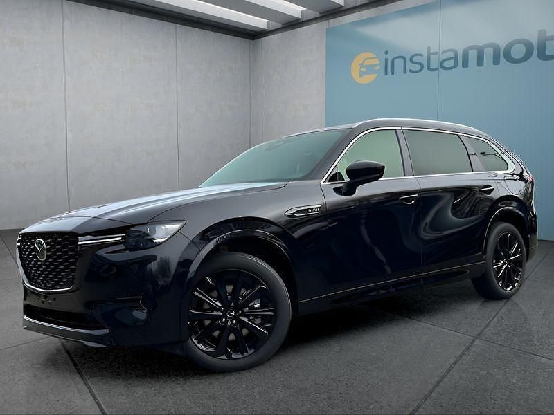 Schwarz Gebraucht 2025 Mazda CX-80 Homura-Line SUV | 63.099 € (Teuer) - Bild 1/4