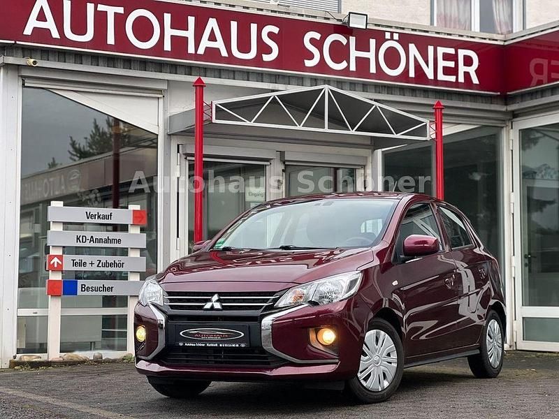 Rot Gebraucht 2021 Mitsubishi Space Star Spirit Limousine | 8.950 € (Guter Preis) - Bild 1/4