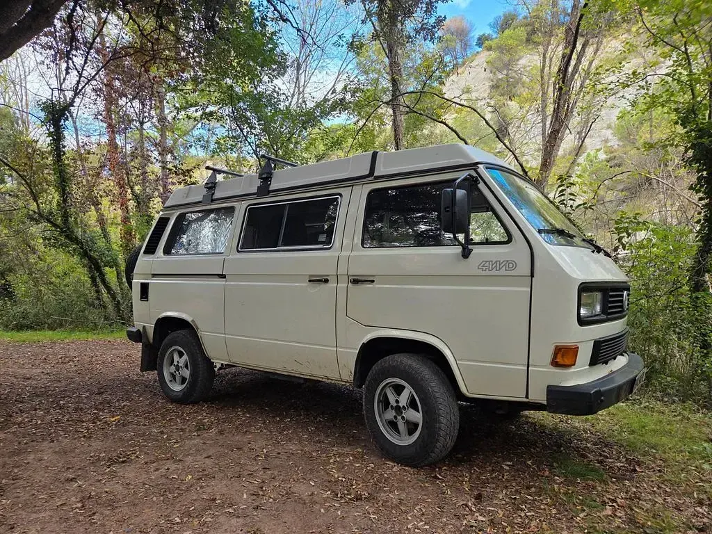 Gebraucht VW Multivan 90 PS (66 kW) 1991 Weiß Van / Kleinbus
