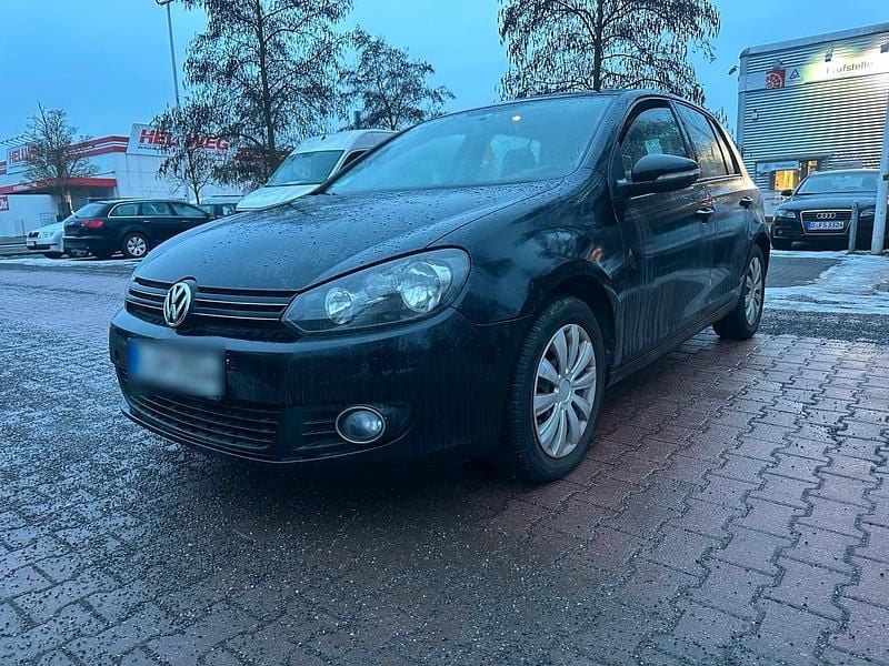 Gebraucht VW Golf 2010 Schwarz Limousine
