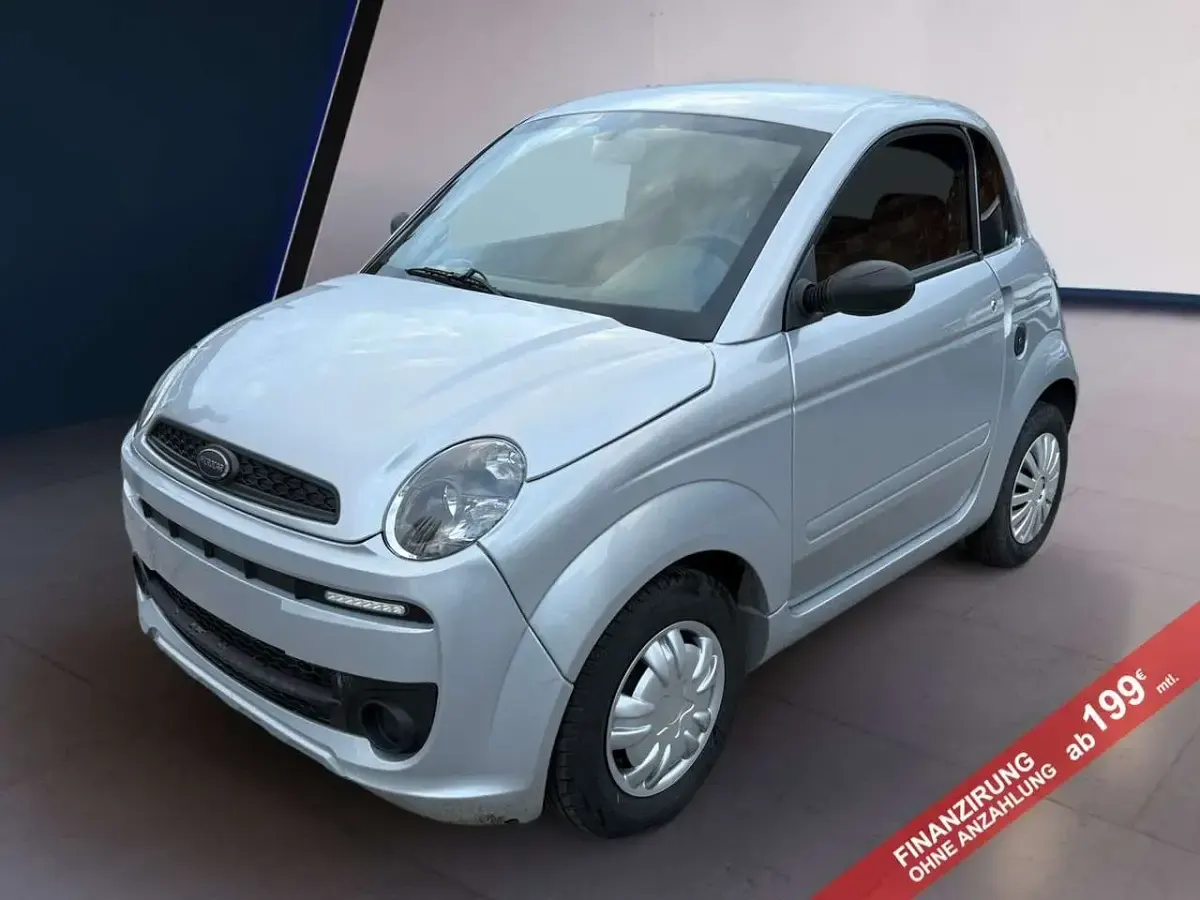 Gebraucht Microcar Dué 2017 Silber Kleinwagen